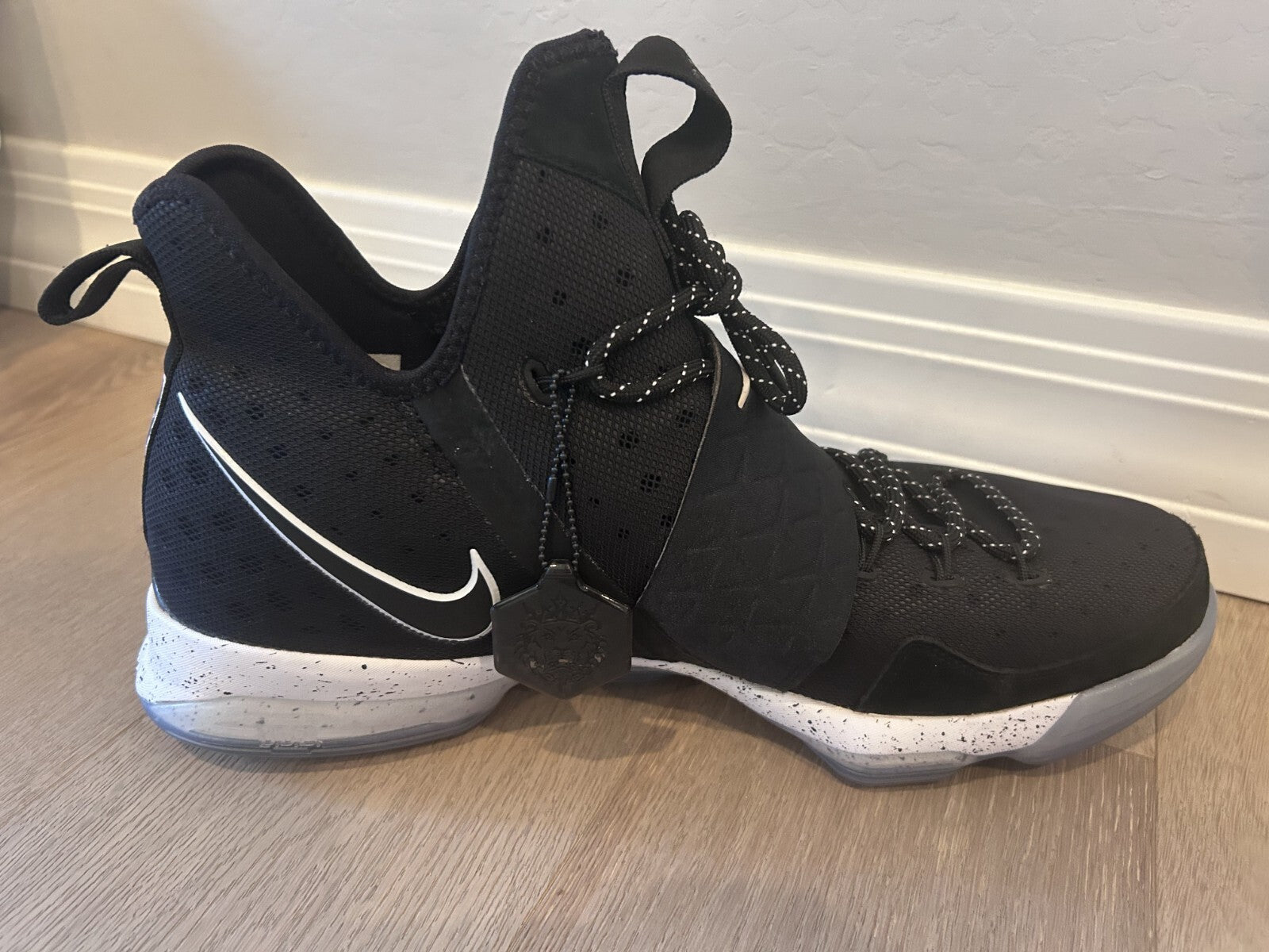 Size 15 - Nike LeBron 14 Black Ice