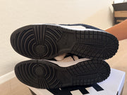 Size 15 - Nike Dunk SE Low Panda-Monium Pack - Black Suede