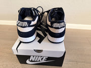 Size 15 - Nike Dunk SE Low Panda-Monium Pack - Black Suede