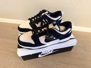 Size 15 - Nike Dunk SE Low Panda-Monium Pack - Black Suede