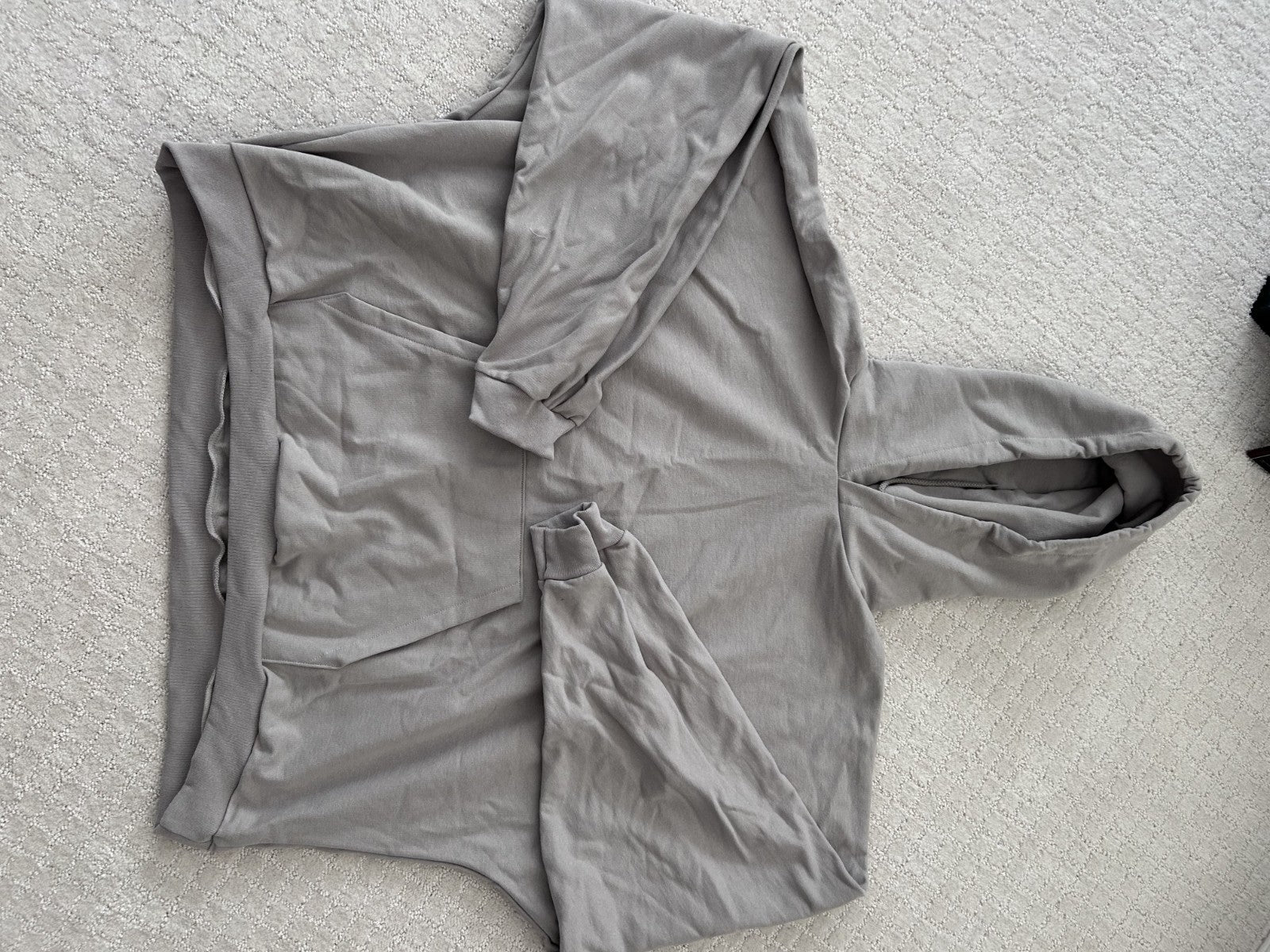Yeezy Mocha Fleece Hoodie Sz 3 XL-XXL NEW