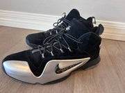 Size 15 - Nike Zoom Penny VI Premium Black Metallic Silver