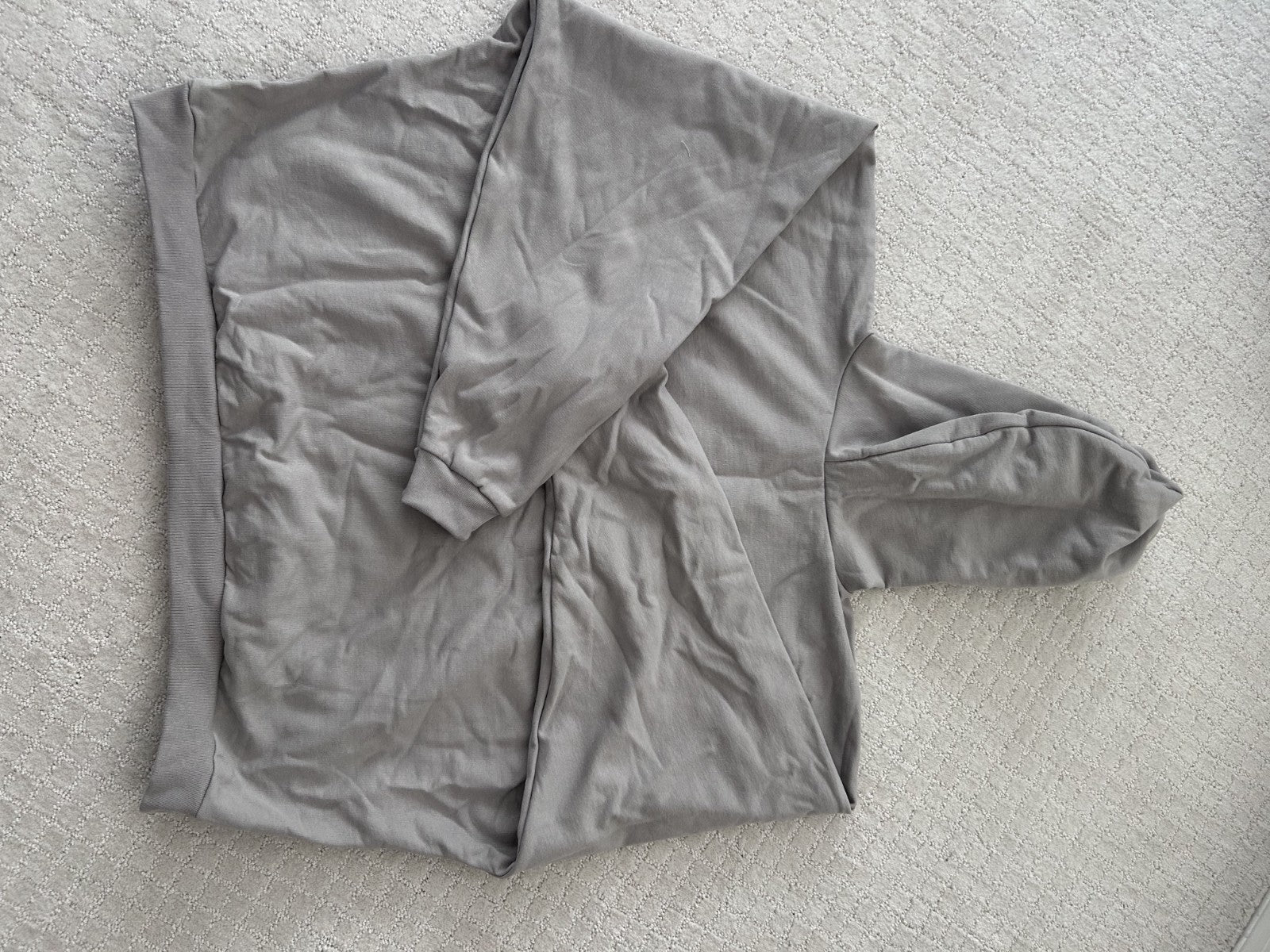 Yeezy Mocha Fleece Hoodie Sz 3 XL-XXL NEW
