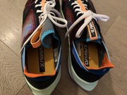 Size 15 - Nike N110 D/MS/X Black Blue Hero University Flyknit NEW NWOB