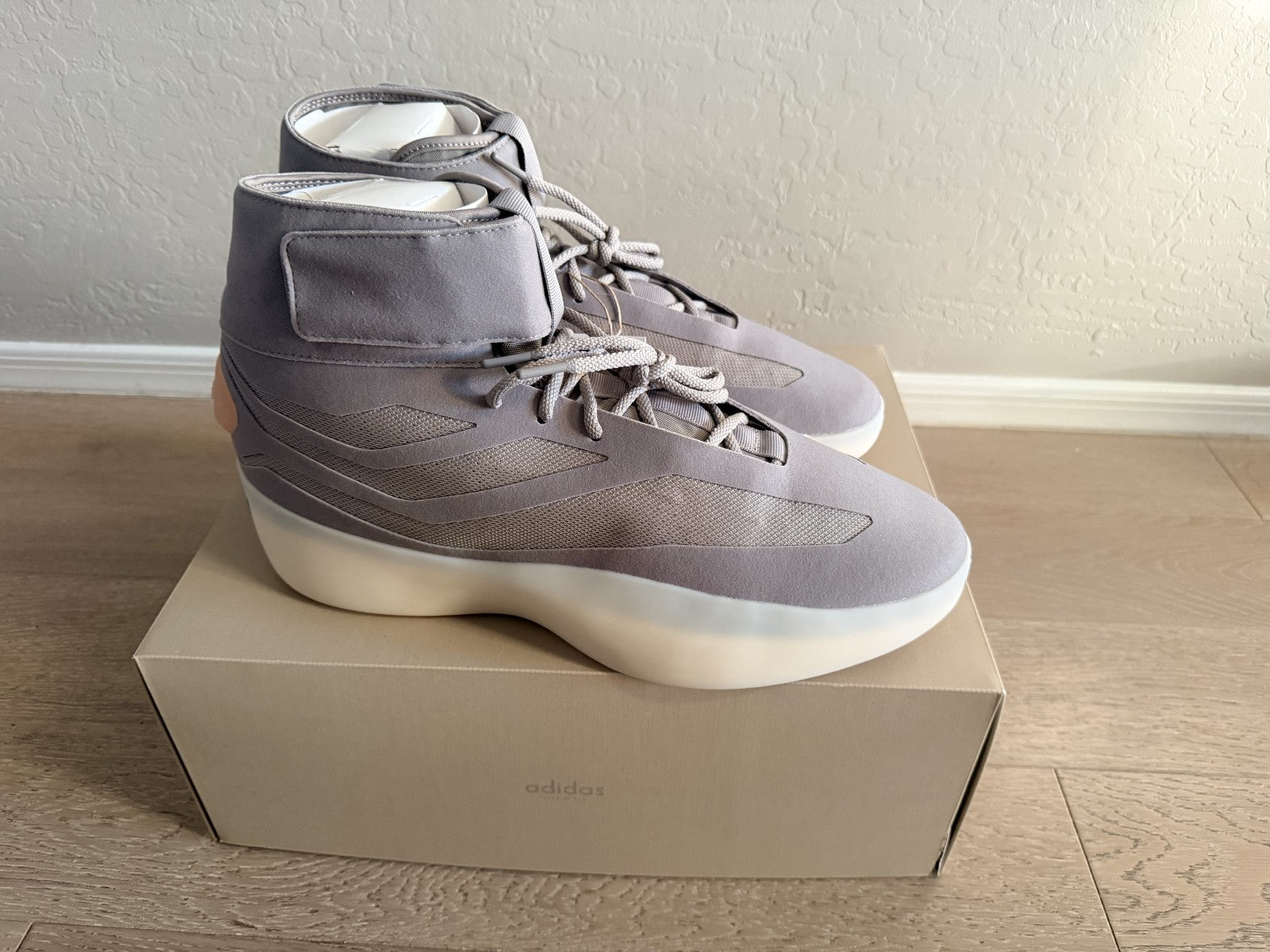Size 16 - Adidas Fear of God Athletics x II BASKETBALL Putty Beige