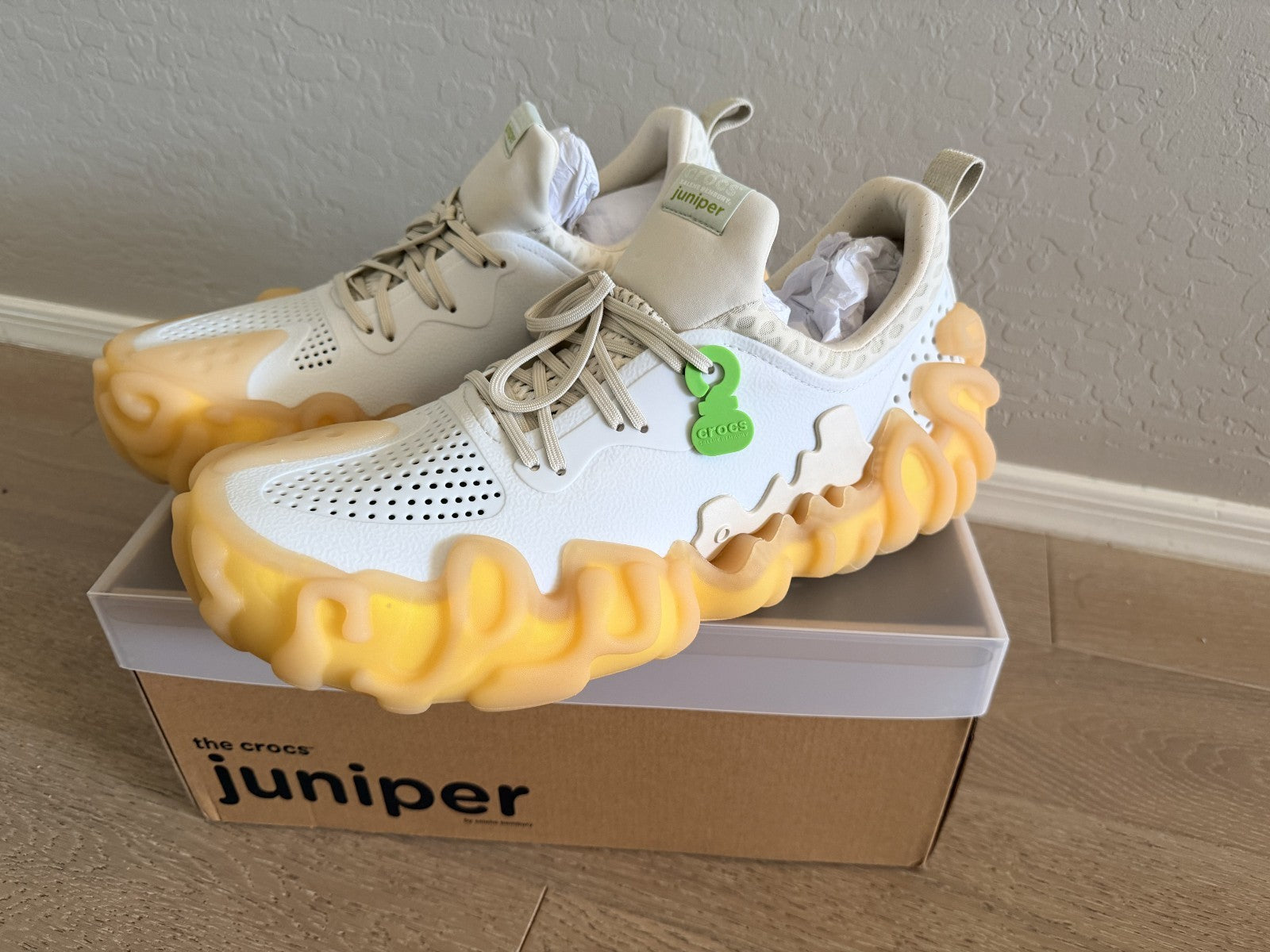 Size 15 - Salehe Bembury x Crocs Pollex Juniper Tahini