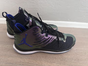 Size 15 - Jordan Super Fly 5 Black Concord White