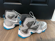 Size 15 Nike LeBron James XIII 13 Hologram Blue Lagoon Grey
