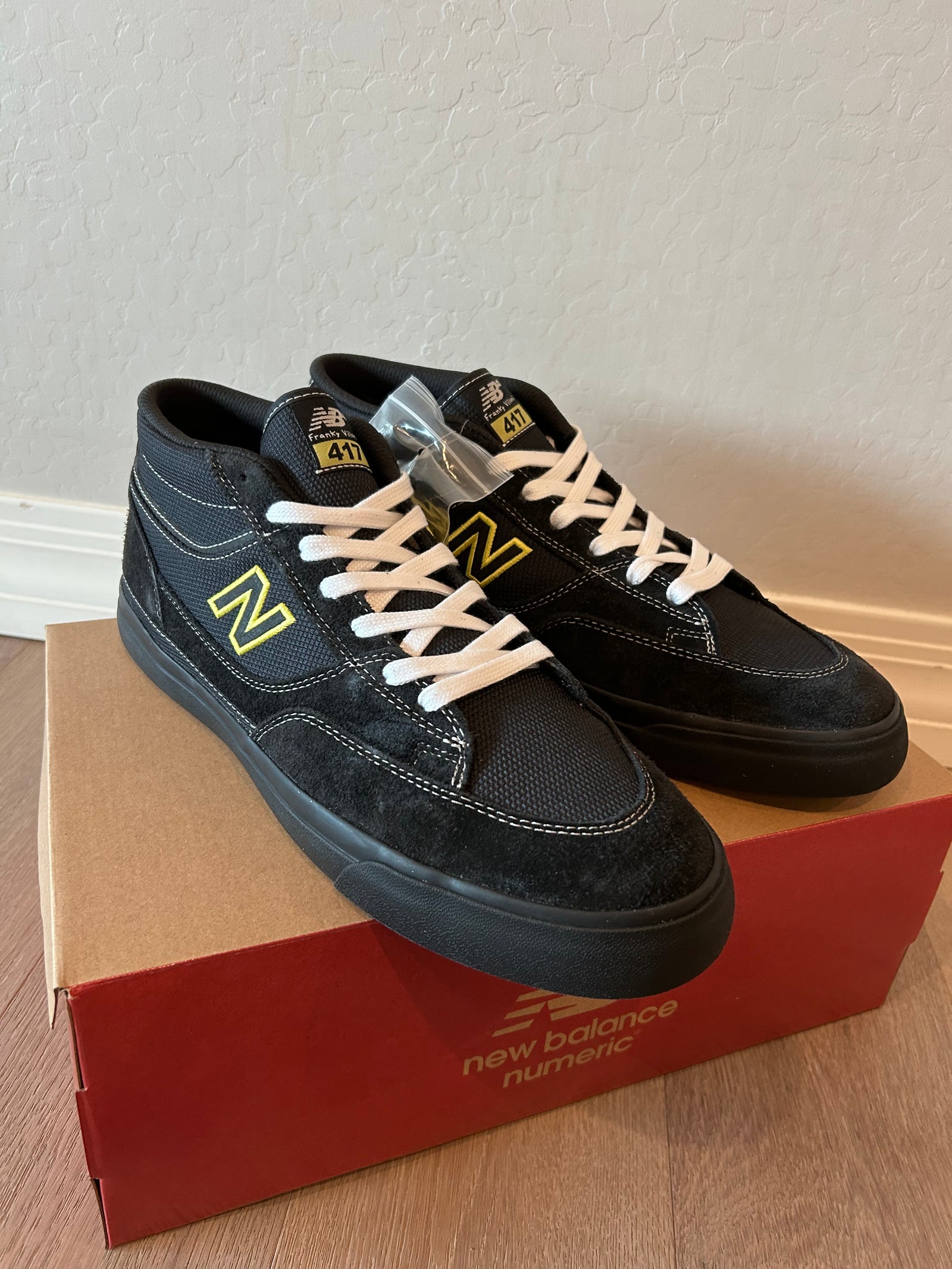 New Balance Numeric 417 Franky Villani Black Cat size 15