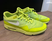 NIKE Air Max 1 Ultra Flyknit - Volt Neon Size 15