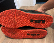 Nike Lebron X Low Black Total Crimson size 15